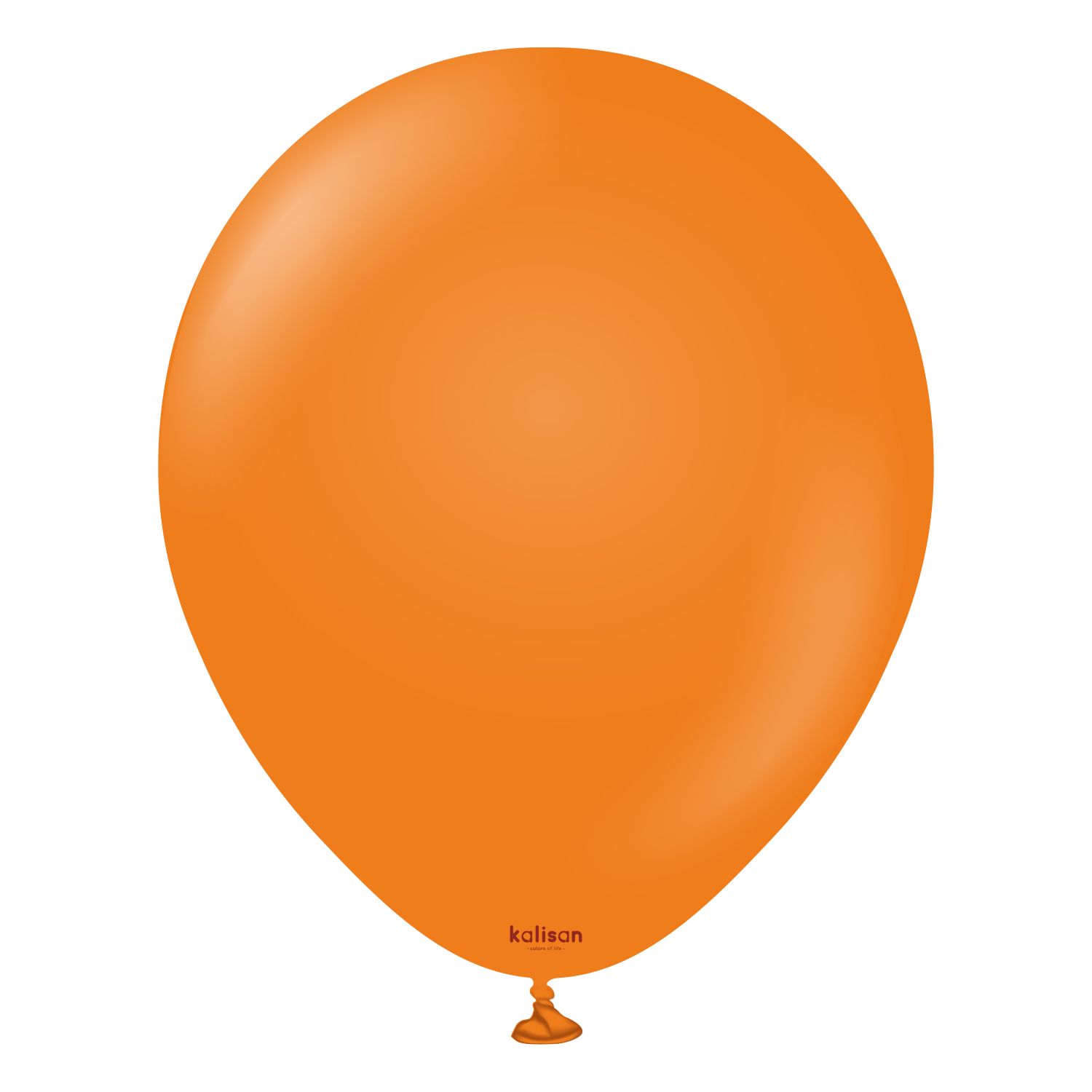 Ballon orange nacré x50